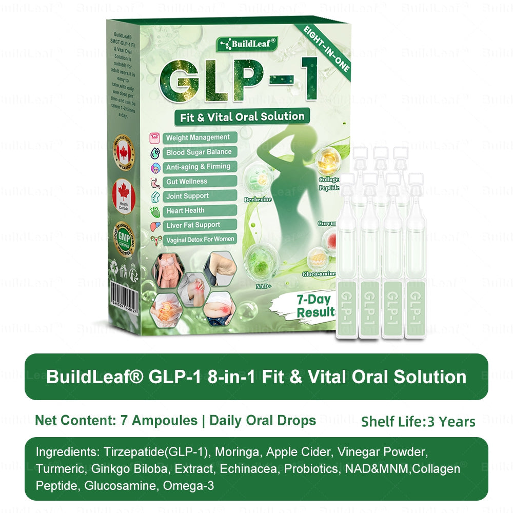 𝖮𝖿𝖿𝗂𝖼𝗂𝖺𝗅 𝖲𝗍𝗈𝗋𝖾 | 𝑩𝒖𝐢𝒍𝒅𝑳𝒆𝐚𝒇® GL𝐏-1 8-𝒊𝒏-1 𝙁𝙞𝙩 & 𝙑𝙞𝙩𝙖𝙡 𝖮𝗋𝖺𝗅 𝙎𝙤𝙡𝙪𝙩𝙞𝙤𝙣  (𝑱𝒖𝒔𝒕 𝒐𝒏𝒄𝒆 𝒂 𝒅𝒂𝒚, 𝒗𝒊𝒔𝒊𝒃𝒍𝒆 𝒄𝒉𝒂𝒏𝒈𝒆𝒔 𝒊𝒏 7 𝒅𝒂𝒚𝒔) ✅ 𝑭𝒐𝒓 𝒐𝒃𝒆𝒔𝒊𝒕𝒚, 𝒄𝒂𝒓𝒅𝒊𝒐𝒗𝒂𝒔𝒄𝒖𝒍𝒂𝒓 𝒉𝒆𝒂𝒍𝒕𝒉, 𝒅𝒊𝒂𝒃𝒆𝒕𝒆𝒔, 𝒔𝒍𝒆𝒆𝒑 𝒂𝒑𝒏𝒆𝒂, 𝒈𝒖𝒕 𝒉𝒆𝒂𝒍𝒕𝒉, 𝒋𝒐𝒊𝒏𝒕 𝒊𝒔𝒔𝒖𝒆𝒔, 𝒂𝒏𝒅 𝒎𝒐𝒓𝒆