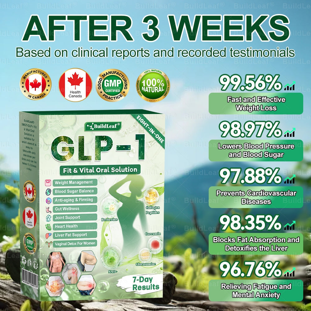 𝖮𝖿𝖿𝗂𝖼𝗂𝖺𝗅 𝖲𝗍𝗈𝗋𝖾 | 𝑩𝒖𝐢𝒍𝒅𝑳𝒆𝐚𝒇® GL𝐏-1 8-𝒊𝒏-1 𝙁𝙞𝙩 & 𝙑𝙞𝙩𝙖𝙡 𝖮𝗋𝖺𝗅 𝙎𝙤𝙡𝙪𝙩𝙞𝙤𝙣  (𝑱𝒖𝒔𝒕 𝒐𝒏𝒄𝒆 𝒂 𝒅𝒂𝒚, 𝒗𝒊𝒔𝒊𝒃𝒍𝒆 𝒄𝒉𝒂𝒏𝒈𝒆𝒔 𝒊𝒏 7 𝒅𝒂𝒚𝒔) ✅ 𝑭𝒐𝒓 𝒐𝒃𝒆𝒔𝒊𝒕𝒚, 𝒄𝒂𝒓𝒅𝒊𝒐𝒗𝒂𝒔𝒄𝒖𝒍𝒂𝒓 𝒉𝒆𝒂𝒍𝒕𝒉, 𝒅𝒊𝒂𝒃𝒆𝒕𝒆𝒔, 𝒔𝒍𝒆𝒆𝒑 𝒂𝒑𝒏𝒆𝒂, 𝒈𝒖𝒕 𝒉𝒆𝒂𝒍𝒕𝒉, 𝒋𝒐𝒊𝒏𝒕 𝒊𝒔𝒔𝒖𝒆𝒔, 𝒂𝒏𝒅 𝒎𝒐𝒓𝒆