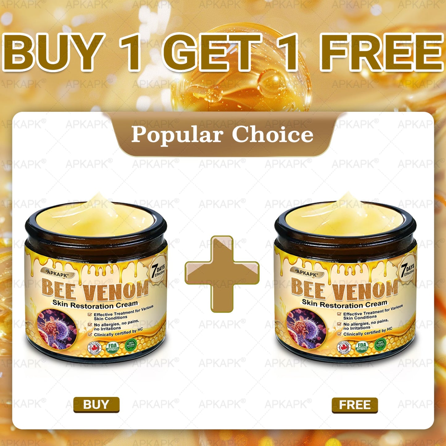 APKAPK®--Only 10 jars! Grab an exclusive 30% discount now! Keep your skin youthful and glowing in just 1 to 3 weeks. Don’t miss your chance—this offer won’t come around again until next year. Act fast! 180-day money back guarantee!